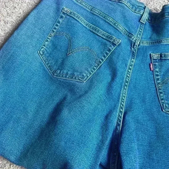 Levis 501's Wedgie Straight Denim Jeans Women's Plus Size 24W NWT - Picture 5 of 6